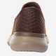Buty derby męskie skórzane Skechers 205046-CDB 44 Brązowe (196989359793) - obraz 5