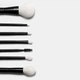 Тубус з пензлями для макіяжу Brush Tube Makeup Set (Black) - изображение 2