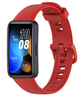 Ремінець DK для Huawei Band 8 / 9 | Silicone Sport Band Classic (red) - зображення 2