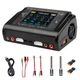 Зарядное устройство HTRC T400 Pro Duo 200Вт для LiPo Li-ion NiMh с сенсорным экраном для моделей аккумуляторов (LO-TH_11C) - изображение 2