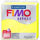 Полимерная глина Fimo Effect, 57 г., Неоновая Желтая, (8010-101) - изображение 1
