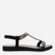 Sandały damskie płaskie Skechers 119292-BLK 39 Czarne (196311024702) - obraz 1