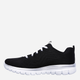 Buty sportowe damskie Skechers 12615-BKW 37 Czarne (190872053393) - obraz 3