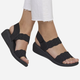 Sandały damskie na koturnie Skechers 163165-BBK 36 Czarne (197627348803) - obraz 2