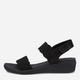 Sandały damskie na koturnie Skechers 163165-BBK 37 Czarne (197627348810) - obraz 3
