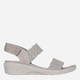 Sandały damskie na koturnie Skechers 163165-TPE 38 Szare (197627348896) - obraz 1