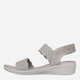 Sandały damskie na koturnie Skechers 163165-TPE 41 Szare (197627348926) - obraz 3