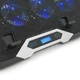 Подставка под ноутбук IceCoorel K10 10-17 дюймов с RGB подсветкой и USB для охлаждения ноутбука (LO-TH_11C) - изображение 3