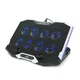 Подставка под ноутбук IceCoorel K10 10-17 дюймов с RGB подсветкой и USB для охлаждения ноутбука (LO-TH_11C) - изображение 4
