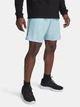 Спортивні шорти чоловічі Under Armour UA Tech Woven Wordmark Short 1383356-494 XL Блакитні (197779361521) - зображення 1