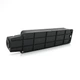 Колодка PiPo PP / SP-4/44 / 16B, 16А, 220-240В, IP44, з заглушкою, із заземленням 4 гнізда, каучук, чорний, Q10 - изображение 4