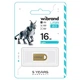 USB флеш накопичувач Wibrand 16GB lynx Gold USB 2.0 (WI2.0/LY16M2G) - зображення 2
