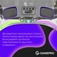 Геймпад GamePro GPX13T 2.4G/BT 5.1/USB/PC/iOS/Android RGB Transparent (GPX13T) - изображение 2