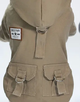 Пальто для собак Derby Military Coat, Khaki, M Хакі - зображення 5
