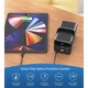 Батарея универсальная Choetech 50000mAh, pd/3.0/65w, qc/3.0/18w, usb-c, 3*usb-a, mirco usb, led Light (b664-ccbe) - изображение 6