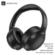 Наушники Borofone BO31 (беспроводные, проводные, Bluetooth 5.4, AUX 3,5 мм, шумоподавление, 400 мАч, время работы до 38 часов) - Черный - изображение 1