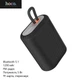 Беспроводная колонка Hoco BS47 (Bluetooth 5.1, портативная, 1200 mAh, FM-радио, мощность 5 Вт, TF-карта, стереозвук) - Черный - изображение 1