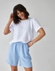 Блуза-футболка з крепу Wear me XS Білий (123/108/26) - изображение 1