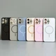 Чохол Wave Soft Touch With MagSafe для Iphone 15 з Захистом Камери Grey - зображення 3
