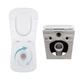 Унитаз подвесной Jay Ultra Quiet QT07335177W 485х360х320 + Tern Ultra Quiet QT17332303ASW 490x365x325 - изображение 8