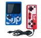 Портативная приставка с джойстиком Sup Retro Dendy 400 в 1 Game Box 3" на двоих Синий 8283 - изображение 3