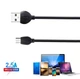 Кабель для зарядки Awei CL-61 Micro USB 1м Чёрный 5583 - изображение 2