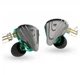 KZ ZSX Terminator (green no mic.) - це гібридні 6-драйверні дротові навушники (1DD+5BA) - зображення 3