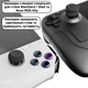 Силиконовые накладки на стики Skull & Co. 6 штук для игровой приставки Steam Deck / ASUS ROG Ally / Steam Deck OLED (Black / Черные) для консоли геймпада Steam Controller Thumb grips - изображение 3