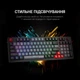 Клавіатура GamePro MK120R Red Switch RGB USB Black (MK120R) - зображення 10