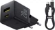 Сетевое зарядное устройство Baseus Palm Fast Charger USB-A USB-C 20 Вт PD3.0 QC4.0 + кабель Type-C 60 Вт 1 м Black (P10111608113-01) - изображение 1