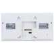 Комплект видеодомофона Dahua Standart DHI-VTO2211G-WP-S2 + DHI-VTH2421FW-P Wi-Fi Белый (99-00016006) - изображение 3