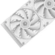 Система водяного охолодження ID-Cooling FX240 Pro 4-pin 2-fans 240mm 300W White (FX240 Pro White) - зображення 4