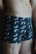 Чоловіча бавовняна білизна босери та футболка Whale XL Without Dark Blue - изображение 4