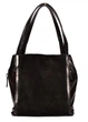 Сумка из натуральной кожи большая ARTiS Bags 1735 4620-201 Чорная Коричневый - изображение 1