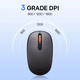 Беспроводная бесшумная мышка Baseus F01A Wireless Mouse 2.4GHz - изображение 4