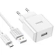 Сетевое зарядное устройство HOCO C106A 10.5W 2.1A , White - изображение 4