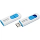 USB флешка Flash A-DATA C008 USB2.0 16Gb, White - Blue - зображення 3