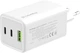 Сетевое зарядное устройство ColorWay GaN Mini 100W PD Port PPS USB (USB-2C1A) White (CW-CHS061PD-WT) - изображение 2