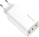 Сетевое зарядное устройство ColorWay GaN Mini 100W PD Port PPS USB (USB-2C1A) White (CW-CHS061PD-WT) - изображение 3