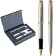 Набор Parker SONNET Stainless Steel GT RB+BP (роллер + шариковая) - изображение 1
