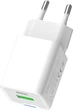 Сетевое зарядное устройство ColorWay GaN Mini 30W PD Port PPS USB (Type-C PD + USB QC3.0) White (CW-CHS053PD-WT) - изображение 5