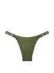 Комплект белья (лиф+трусики бразилиана) со стразами Victoria's Secret (2133866495154) Bombshell Push-Up 75D/L зеленый - изображение 8