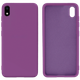 Чехол Silicone case Camera Protective для Xiaomi Redmi 7A (14) фиолетовый Purple - изображение 1