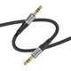 Кабель переходник 3.5 - 3.5 - Hoco UPA26 Fresh digital audio conversion cable mini-jack папа папа - изображение 3