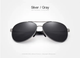 Поляризационные солнцезащитные очки KINGSEVEN N7013 Silver Gray - изображение 2