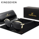 Поляризационные солнцезащитные очки KINGSEVEN N7824 Gold Gray - изображение 1
