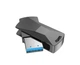 Флеш накопитель HOCO UD5 128GB USB 3.0 металлический серый - изображение 4