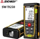Лазерный дальномер Sndway SW-M50 с уровнем + чехол - изображение 2