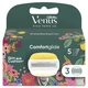 Сменный картридж для бритья (лезвия кассеты) женский Venus ComfortGlide & Olay c ароматом лайма 3 шт - изображение 2