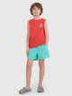 Дитячі шорти для купання для хлопчика 4F 4FJWSS25UBDSM117-47S 122-128 см Зелені (5905700375197) - зображення 3